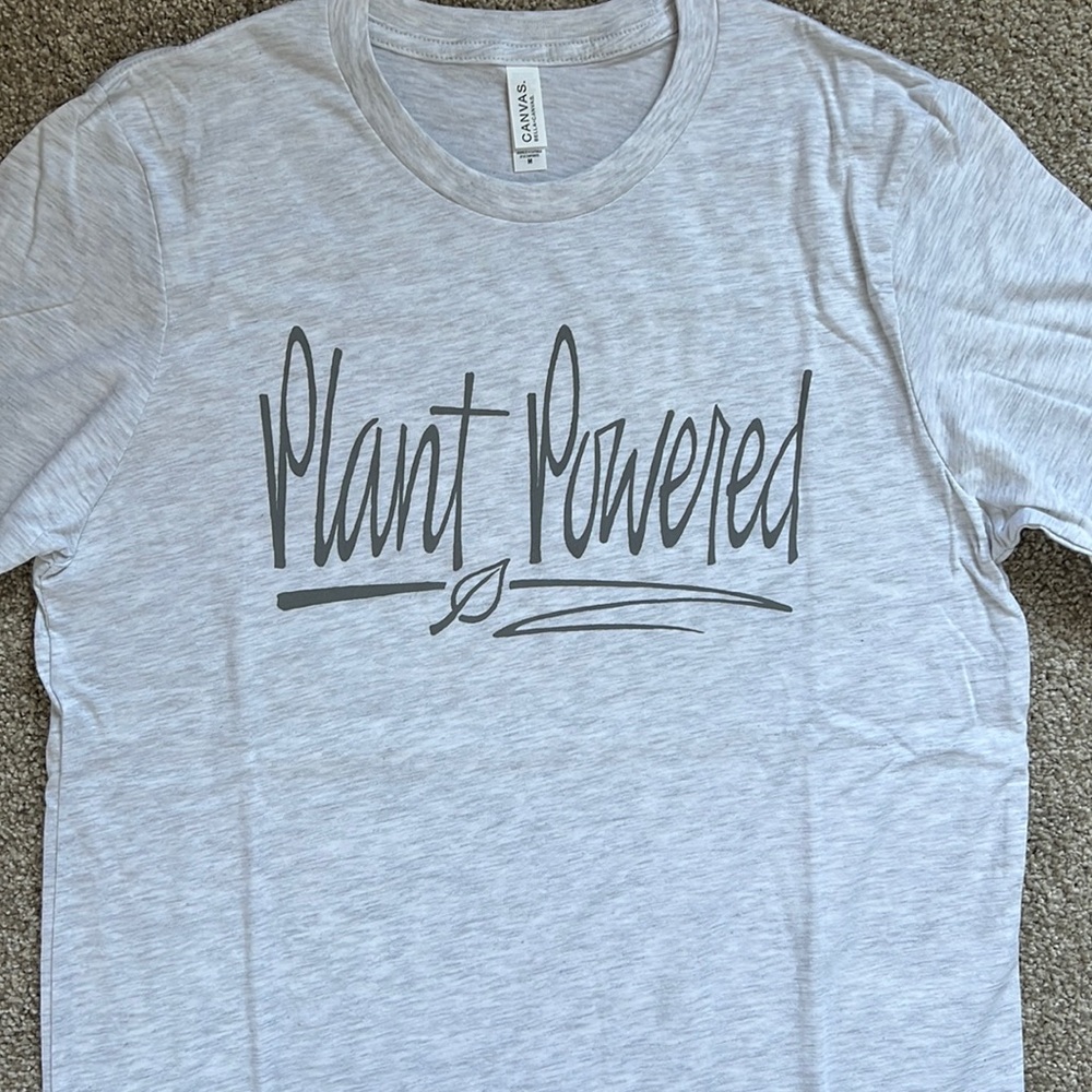 New! Vegan Plant Based Tee